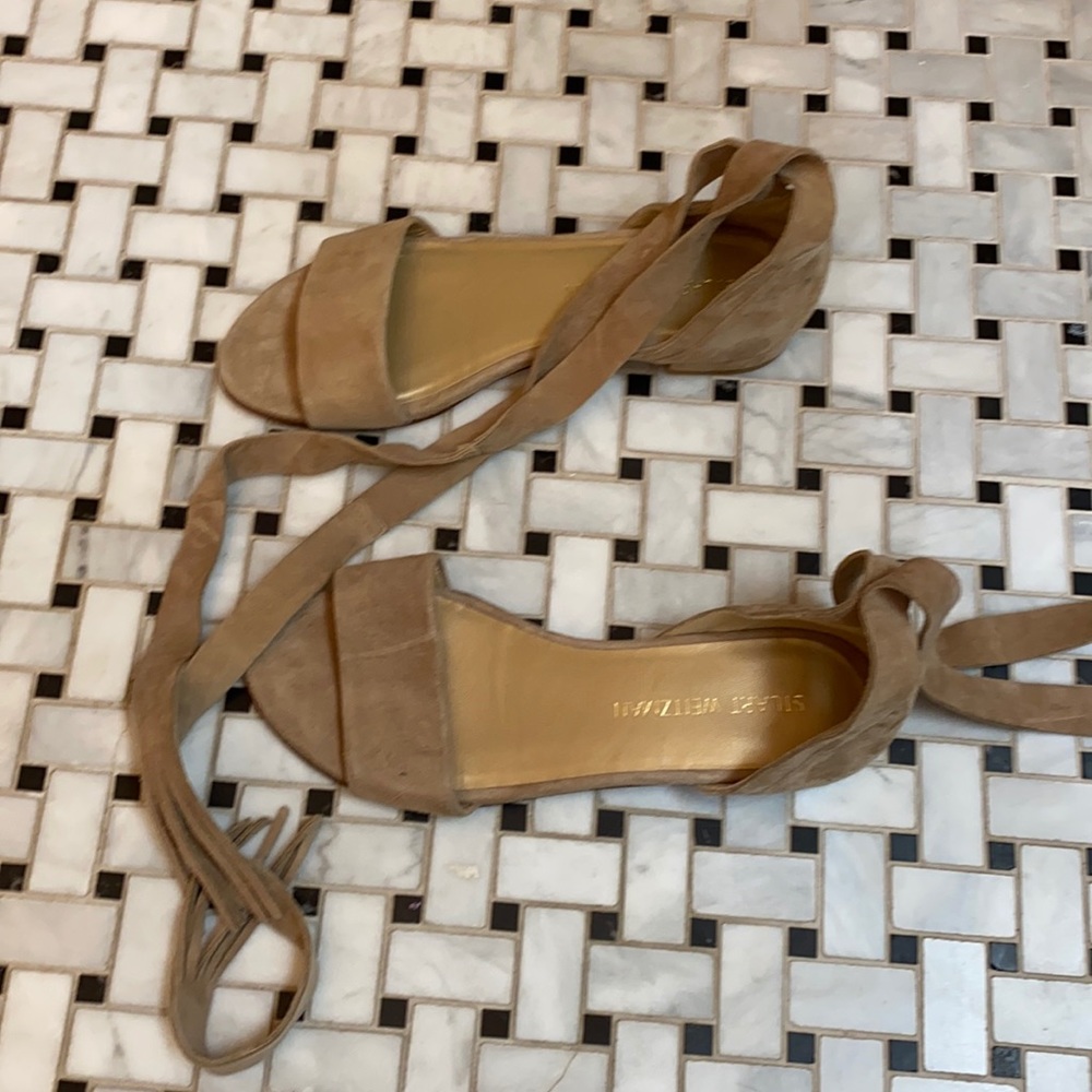 Stuart Weitzman Suede Sandals